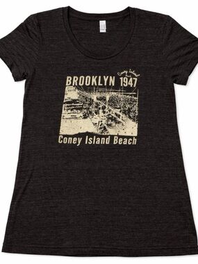 American Apparel Brooklyn 1947 Coney Island Graphic Tee